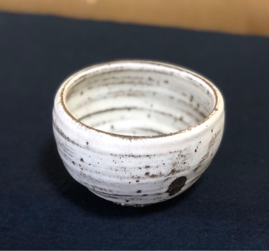 割引❗️《R》茶道具 茶碗 奥村博美 陶歴書 共布 共箱　250925あ4