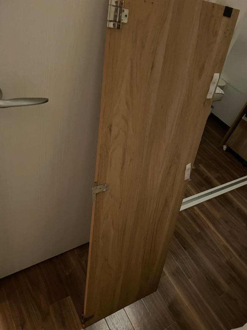 姿見 スリム 木製 全身鏡 北欧　鏡板の姿見のみ✖️3枚