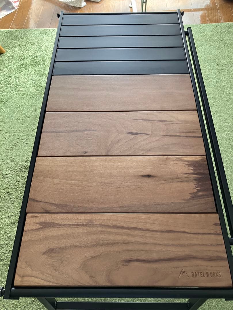 【RATELWORKS】WOOD PANEL TABLE(ウッドパネルテーブル)