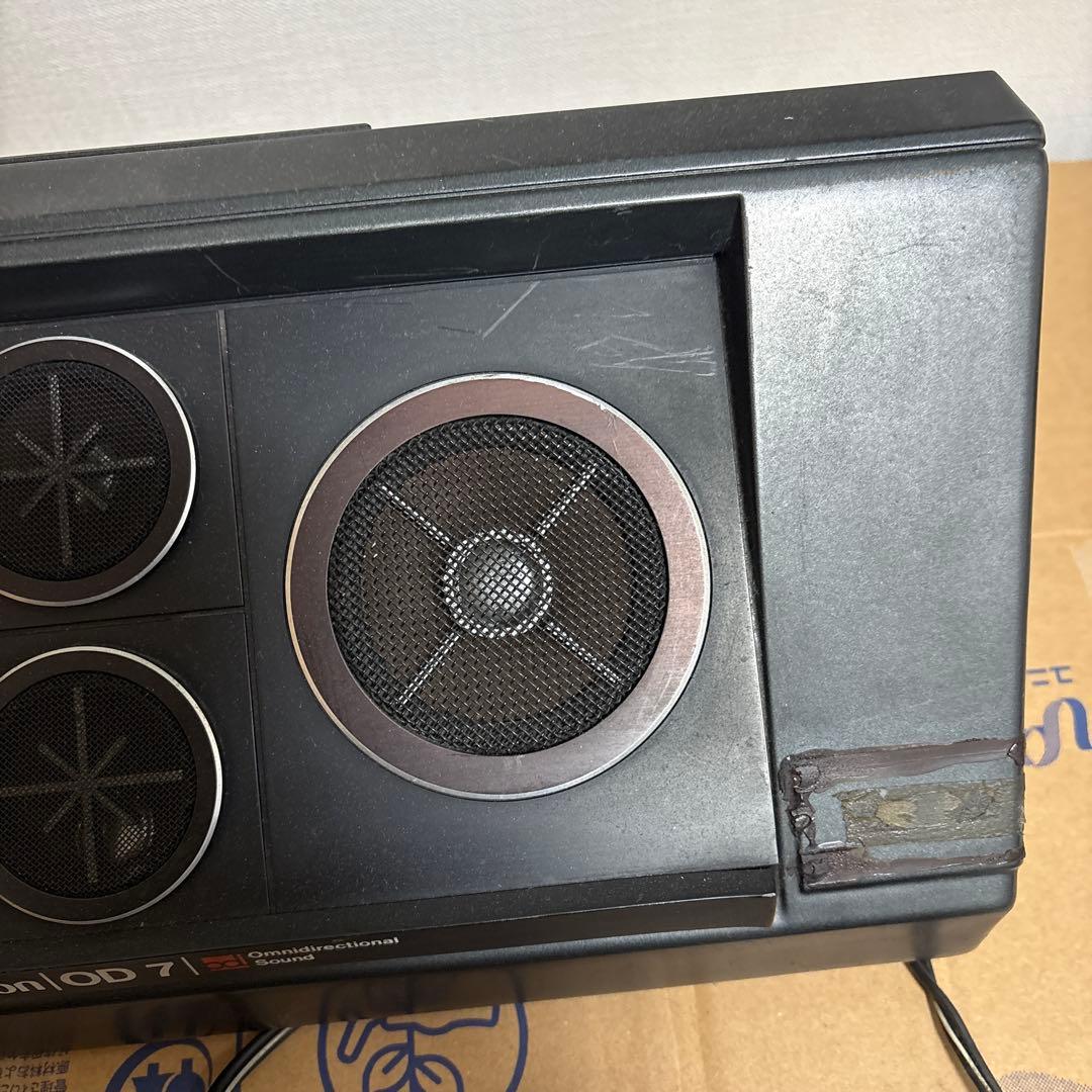 当時物 クラリオンod-7 置き型スピーカー 旧車