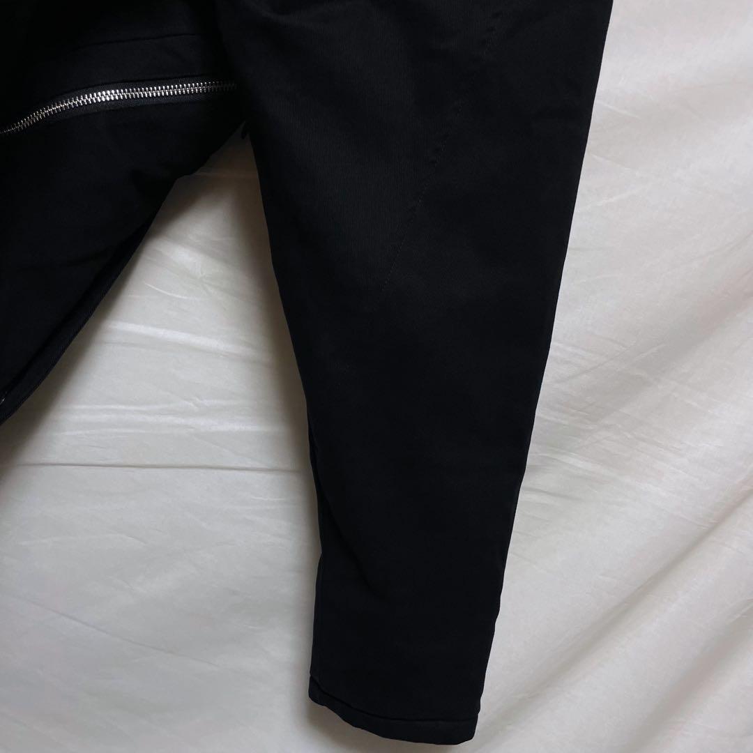 【NO ID.】マルチシームハイカラーハーフコート ボアフリース ハの字ジッパー