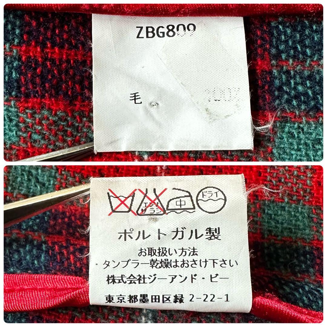 XL相当 Moorbrook◎バラクータ ダッフルコート ウール 肉厚 濃紺42