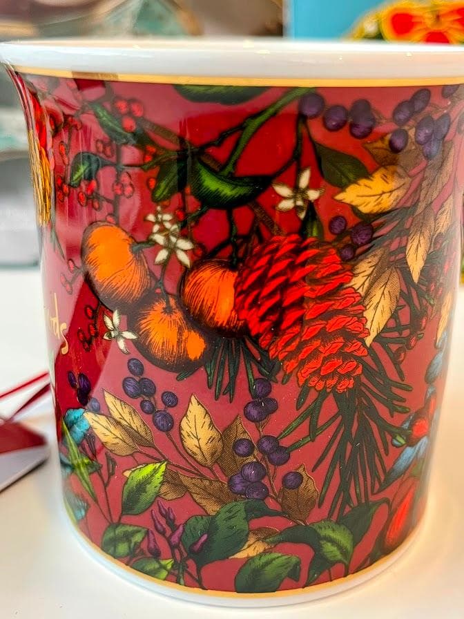 ★クリスマス　Harrodsボルド－と22金のマグ「グレート・フィースト大饗宴」