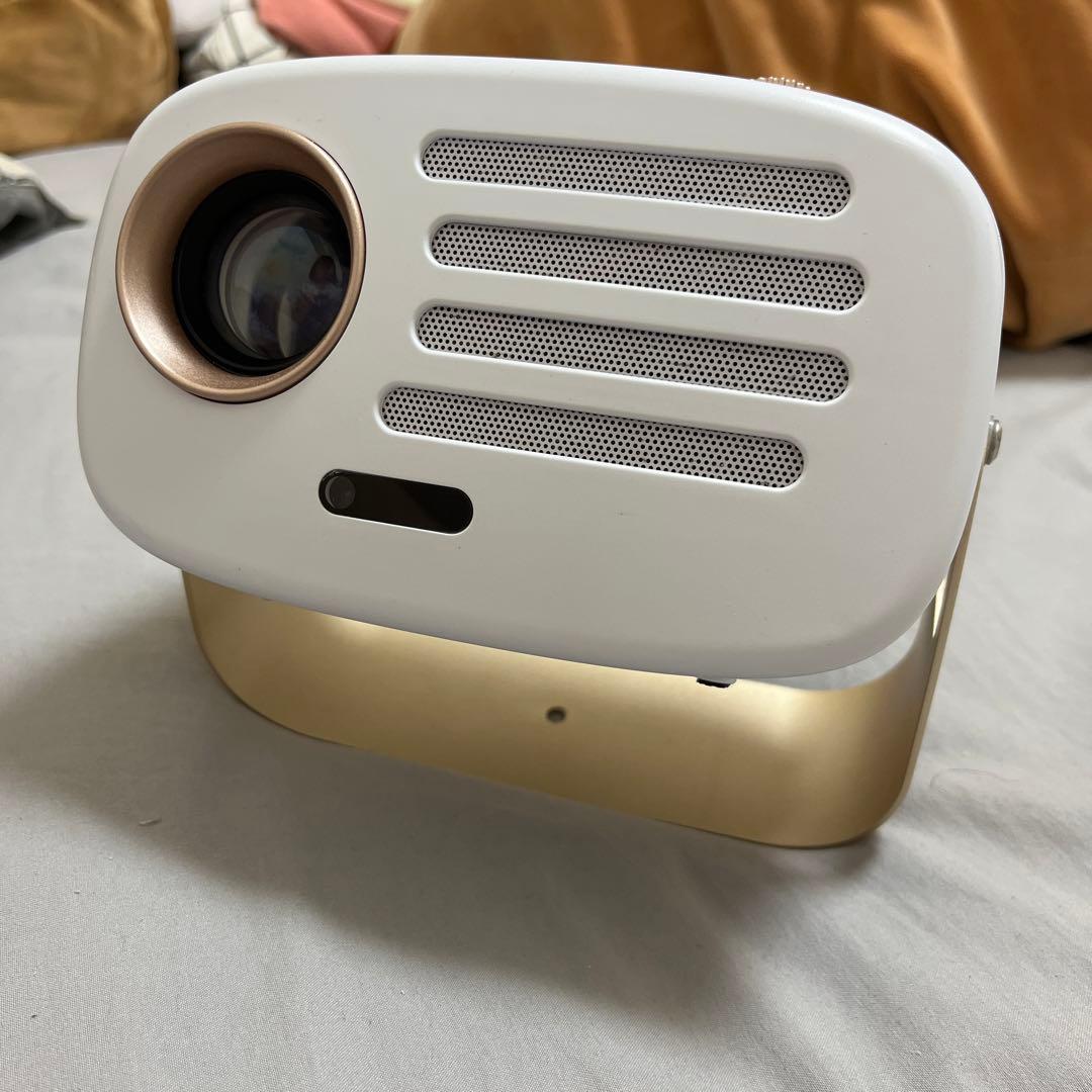 Sawcnreo 天井プロジェクター小型家庭用 360回転 16000L 双方向