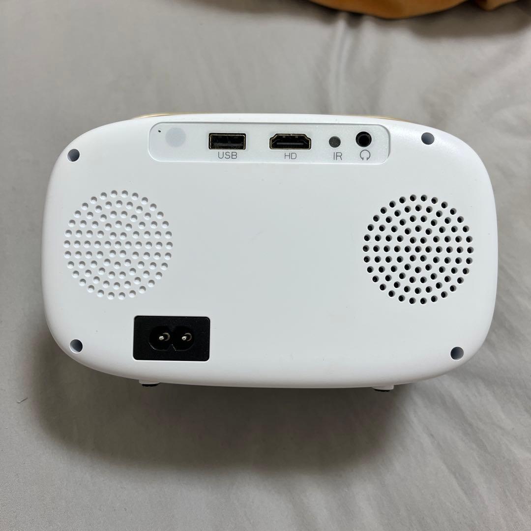 Sawcnreo 天井プロジェクター小型家庭用 360回転 16000L 双方向