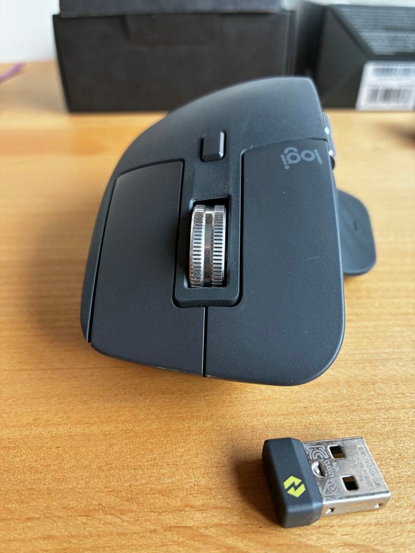 MX MASTER 3S Logi Boltレシーバ付属