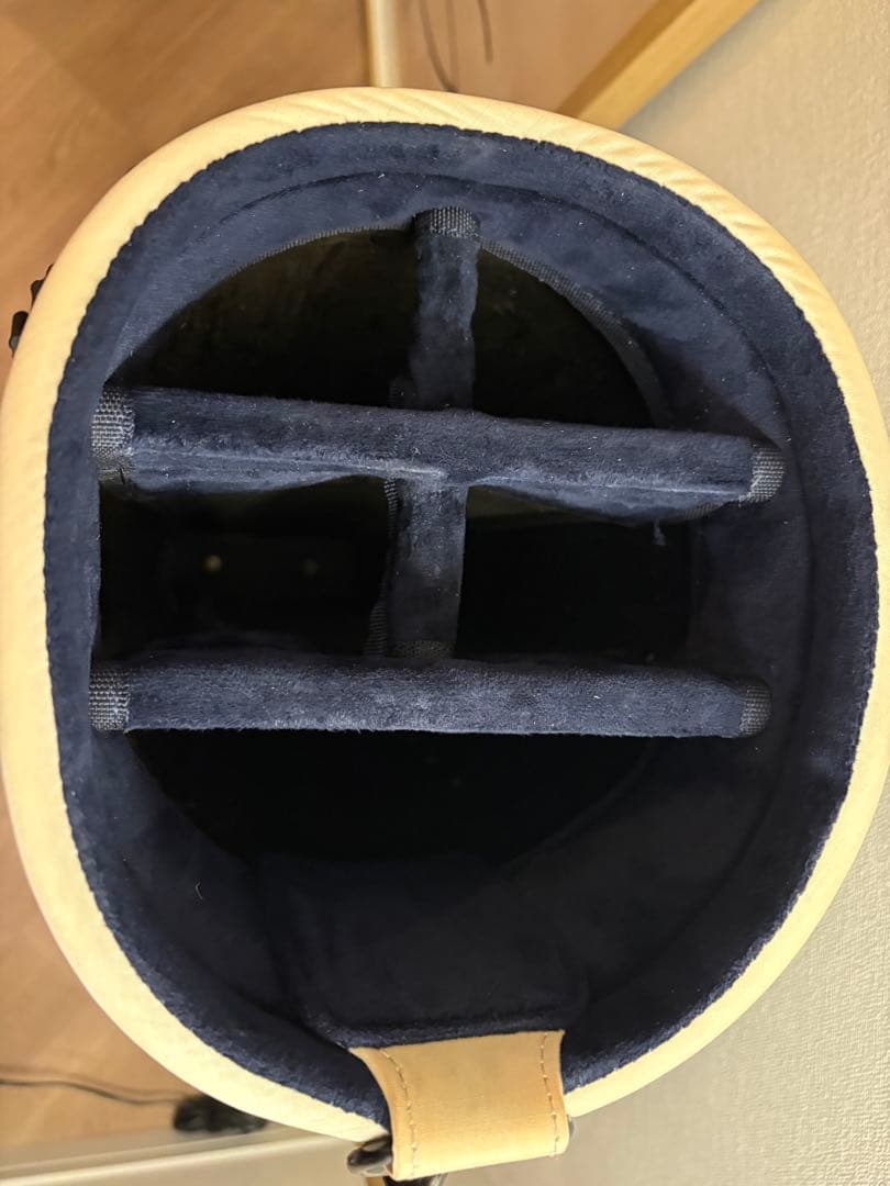 BRIEFING ブリーフィング CR-6 ホワイト キャディバッグ フード付