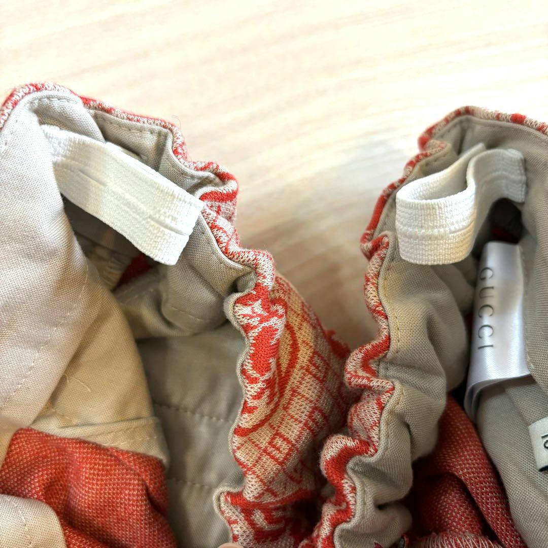 【良品】GUCCI グッチ キッズ ジャージ パンツ GG柄 アニマル 総柄