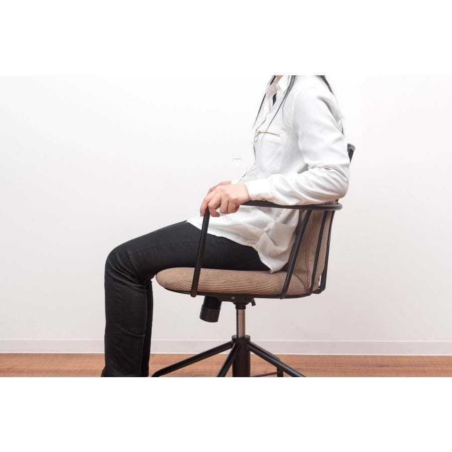 東谷 デスクチェア PC-81BE 366