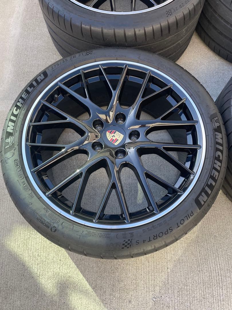 ポルシェ21インチ タイヤ ホイール セット パナメーラ 971 4本