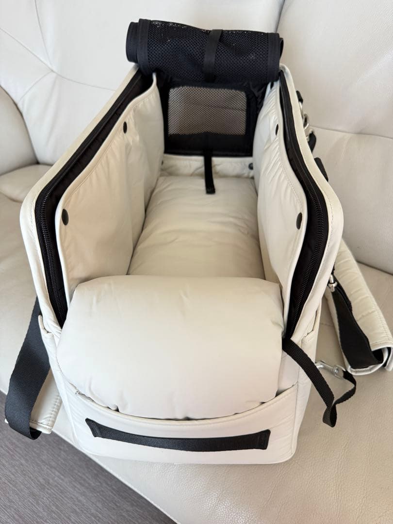 SSOOOK BAG 犬用 キャリーバッグBEIGE Lサイズ