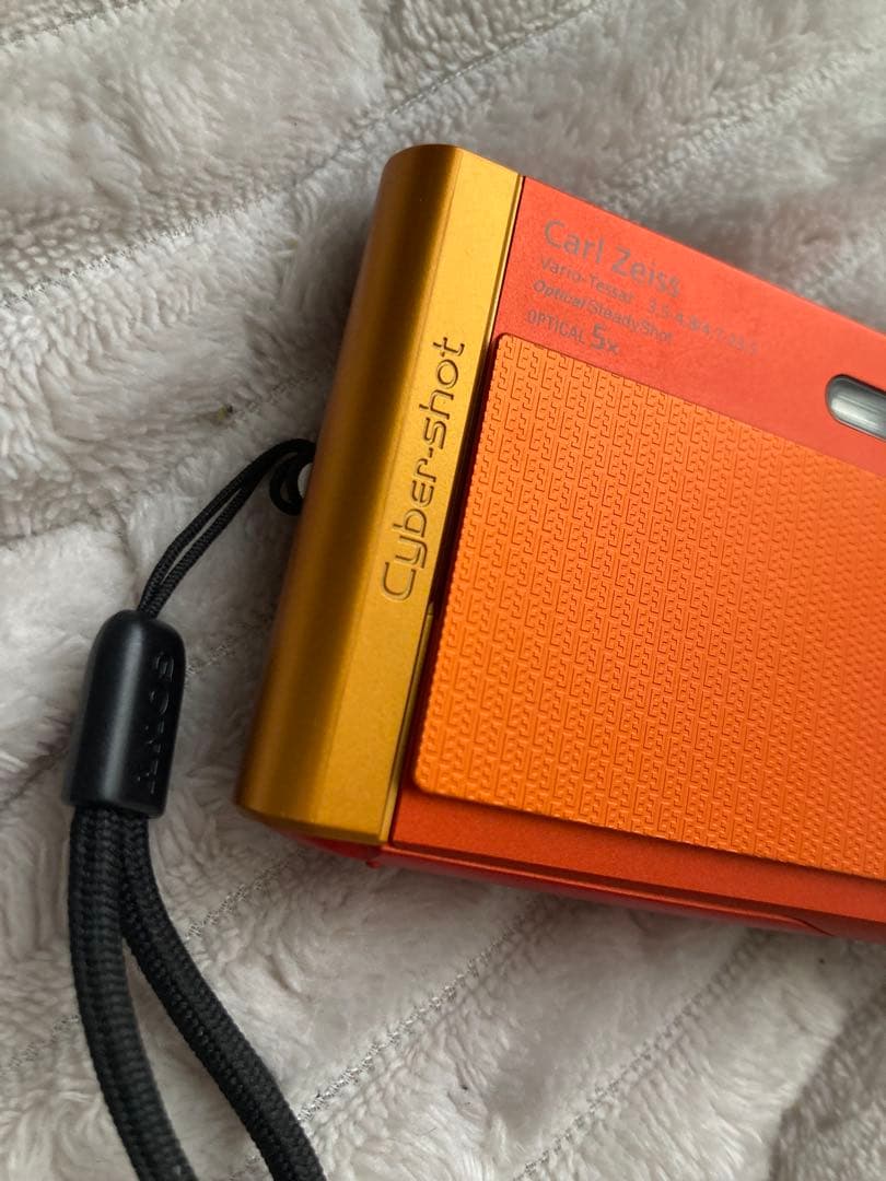 SONY デジタルカメラ　サイバーショット　DSC-TX30 オレンジ