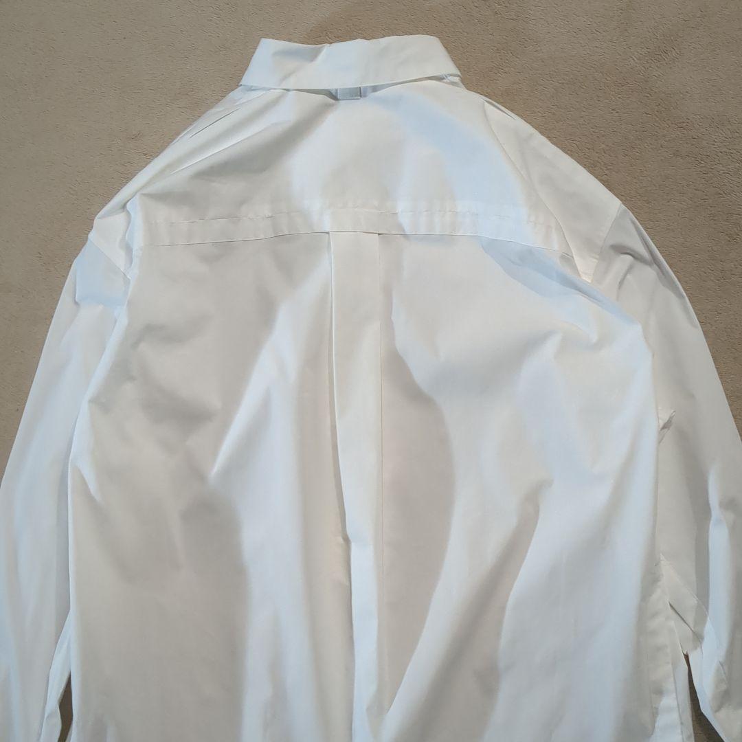 HERALBONY スカーフループ付き ベーシックシャツ 白 定価33,000円