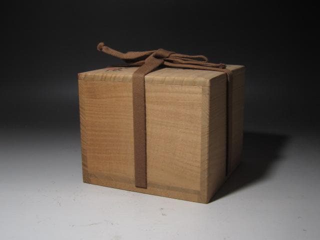 ★　加藤唐九郎　織部茶碗「松風」　目をひく一品です★x426