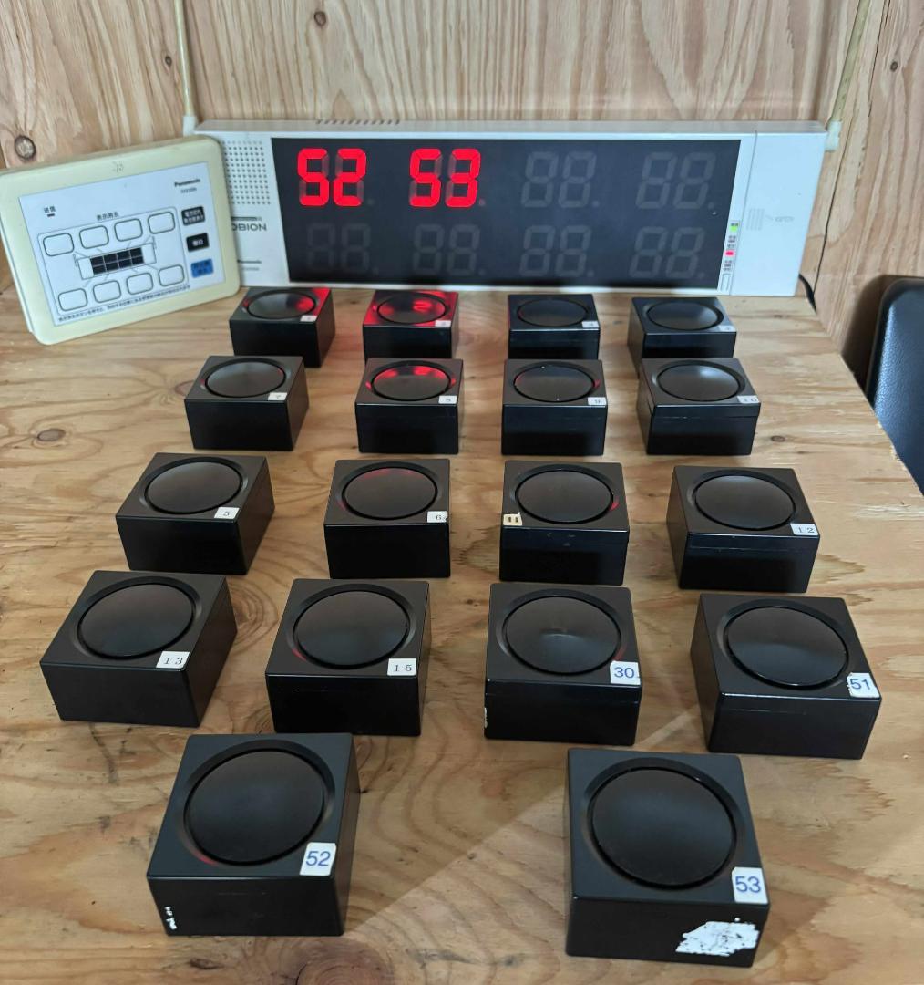 jrnmPANASONIC YOBIONワイヤレスサービスコールベル18個