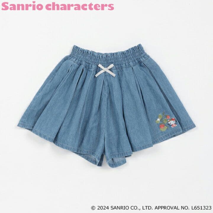 新品　エニィファム　リトルツインスターズ キキ　ララ 袖レースTシャツ　半袖