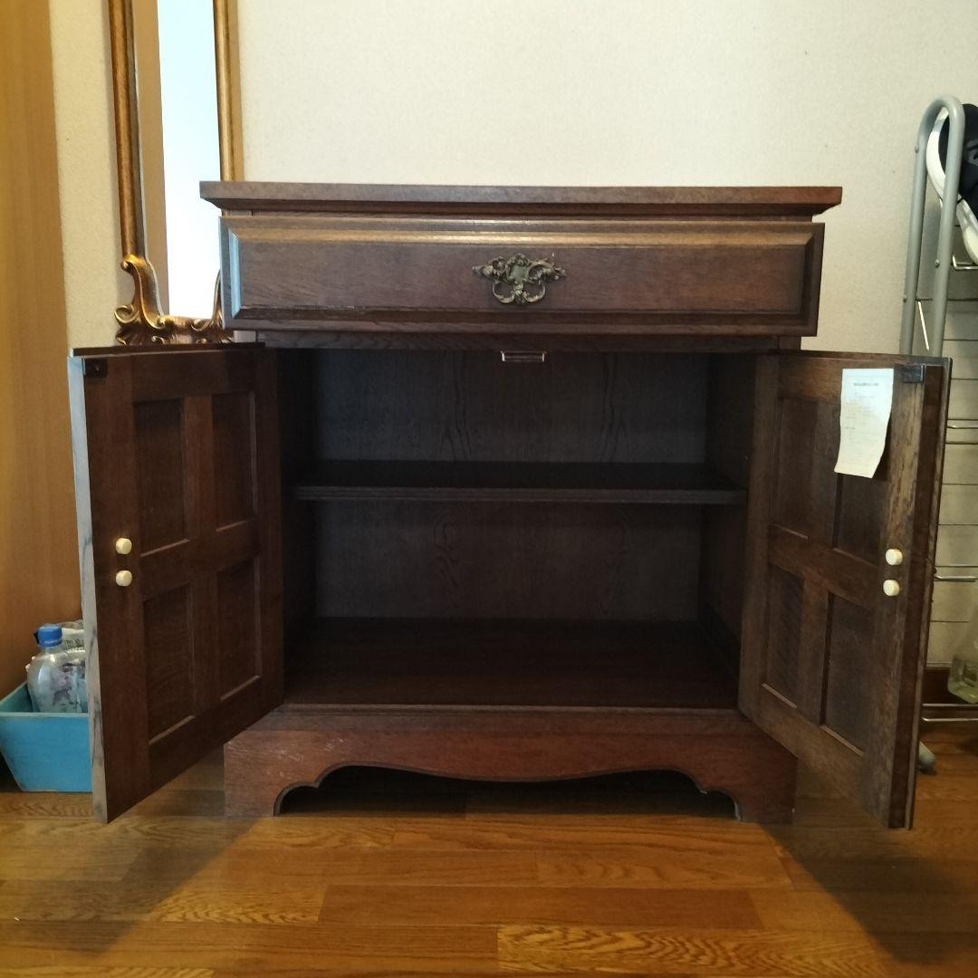 カリモク　 キャビネット　本棚　シェルフ　アンティーク　ヴィンテージ