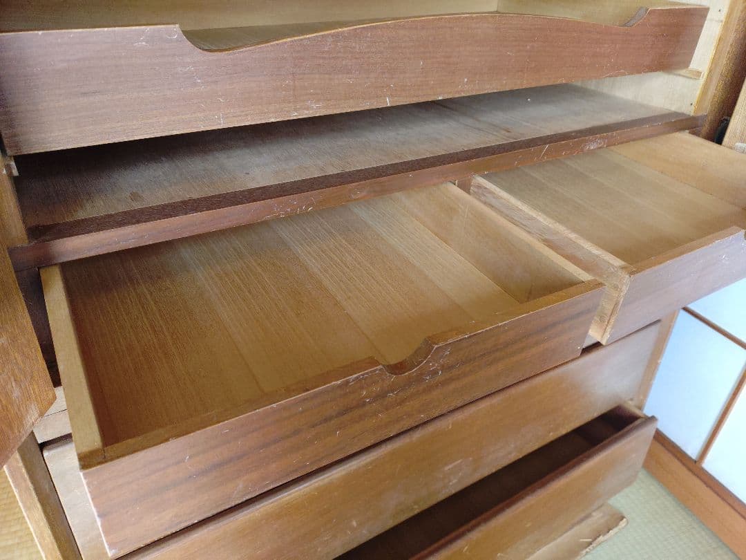 昭和レトロ　木製タンス