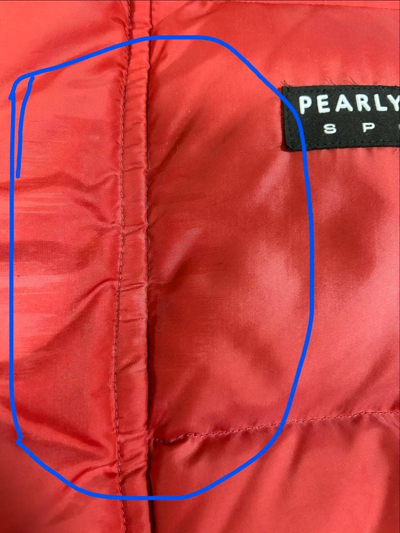 パーリーゲイツ　ダウンベスト　サイズ１