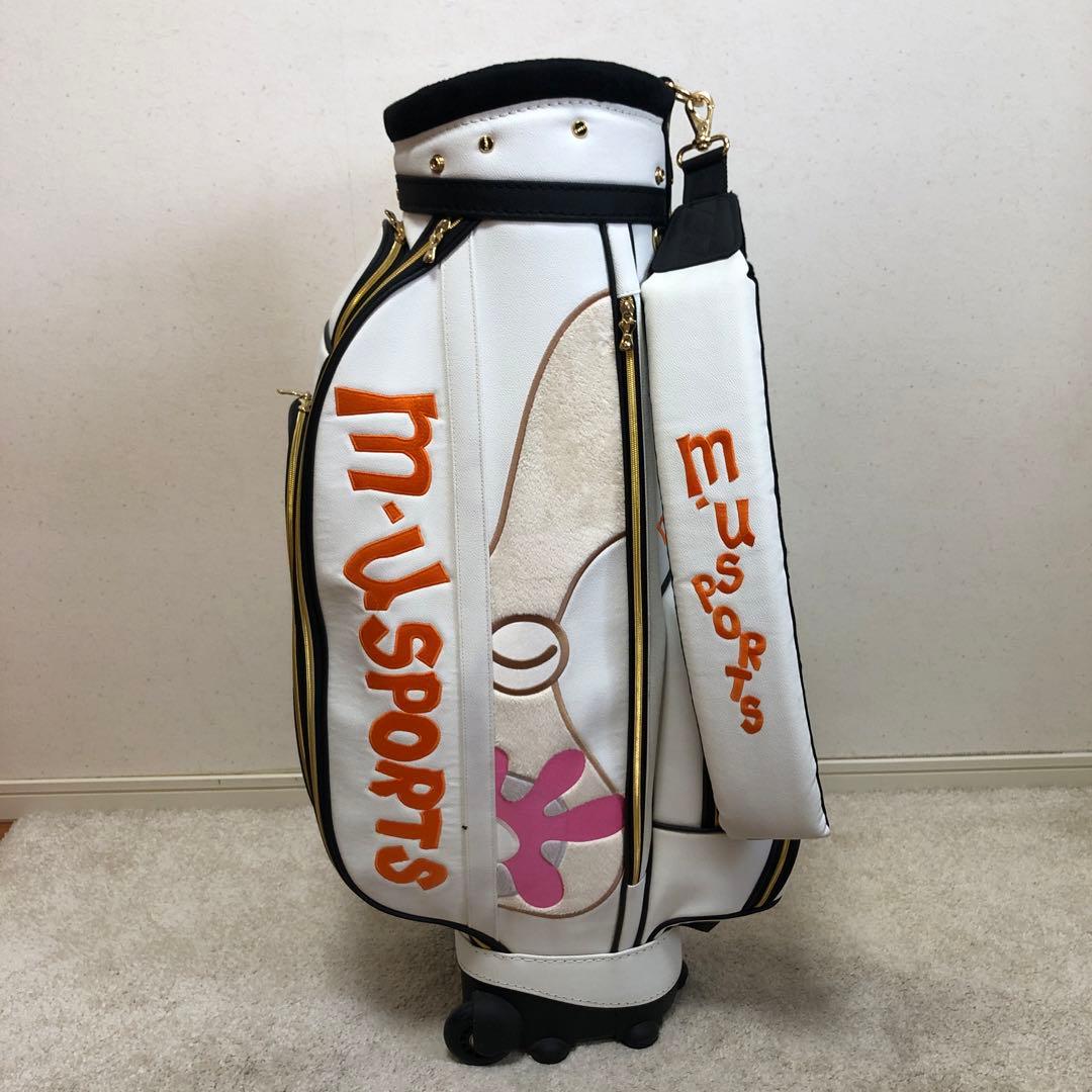 超美品❗️高級❗️キャディバッグ レディース　キャスター付き