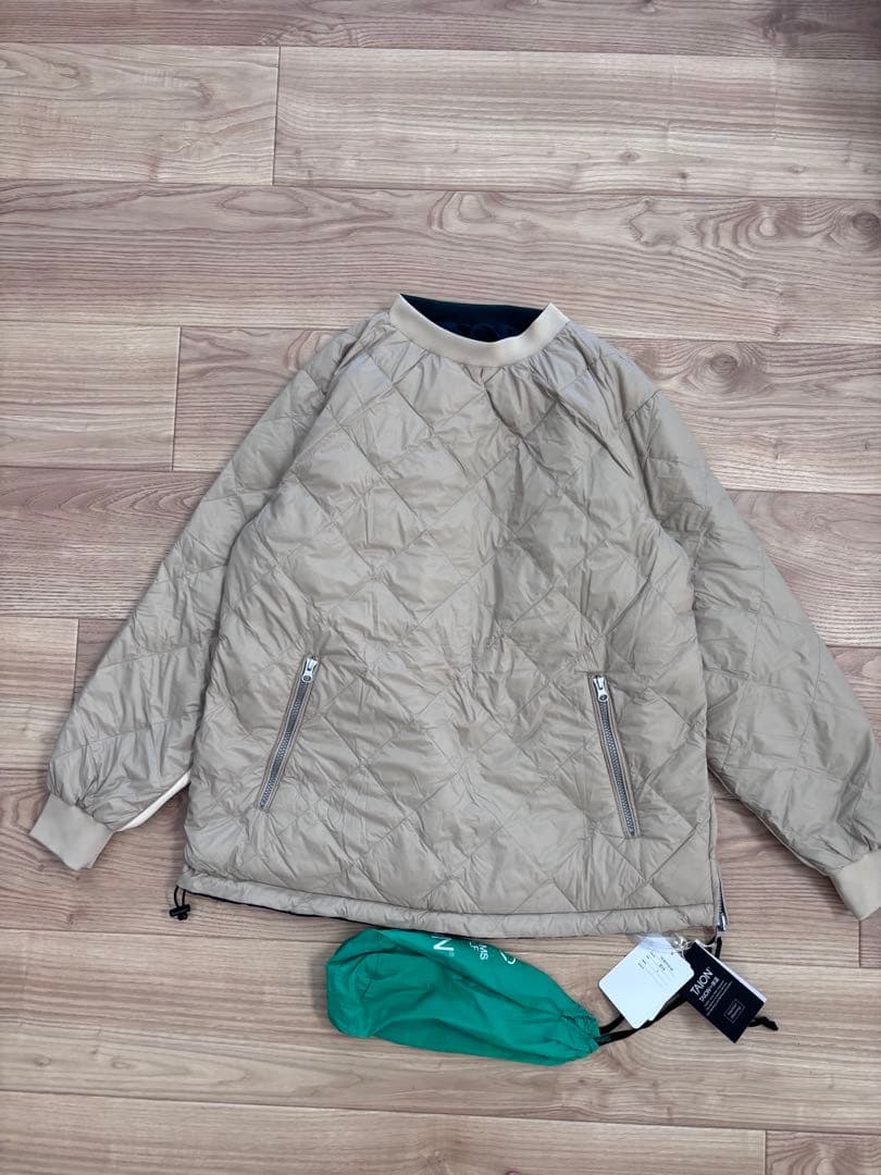 ビームスゴルフ　TAION コラボ　リバーシブル ダウン L