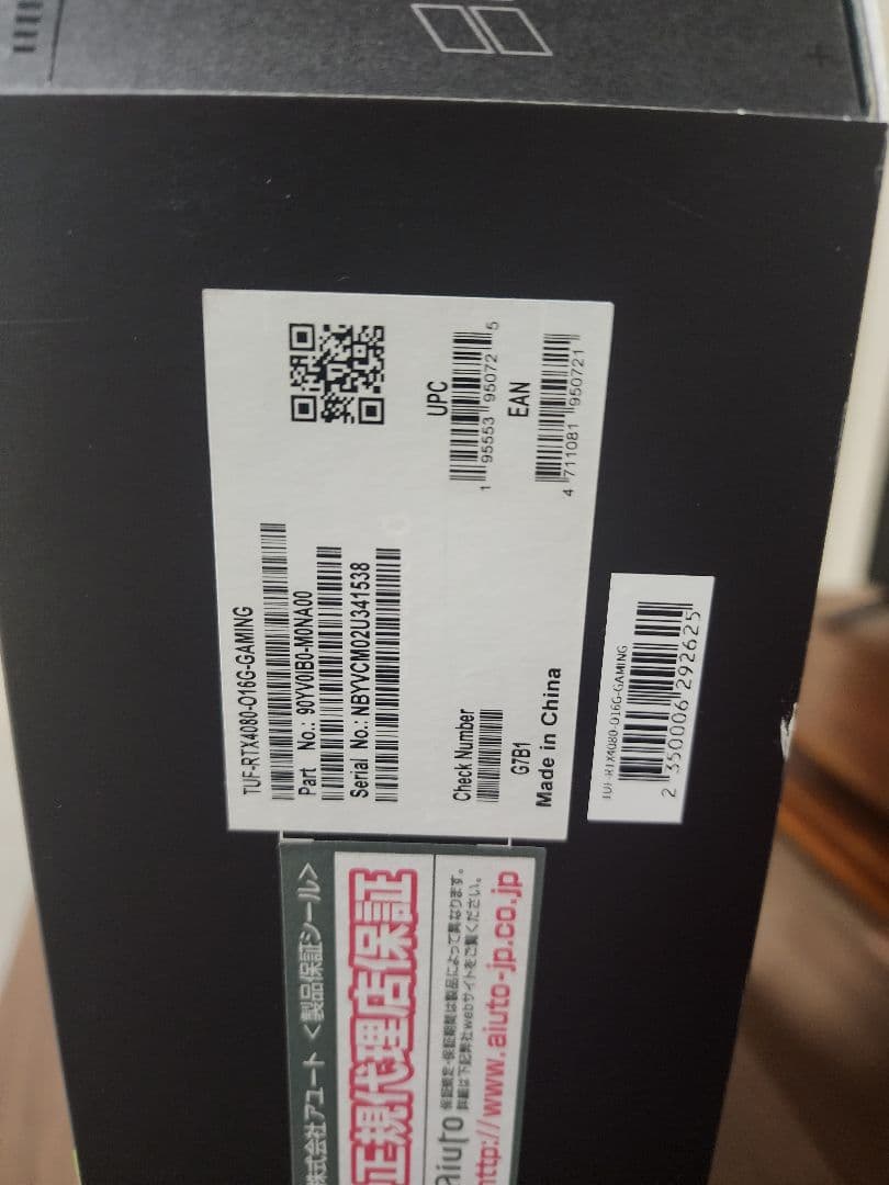 グラフィックボード・グラボ・ビデオカード ASUS TUF Gaming GeForce RTX 4080 OC