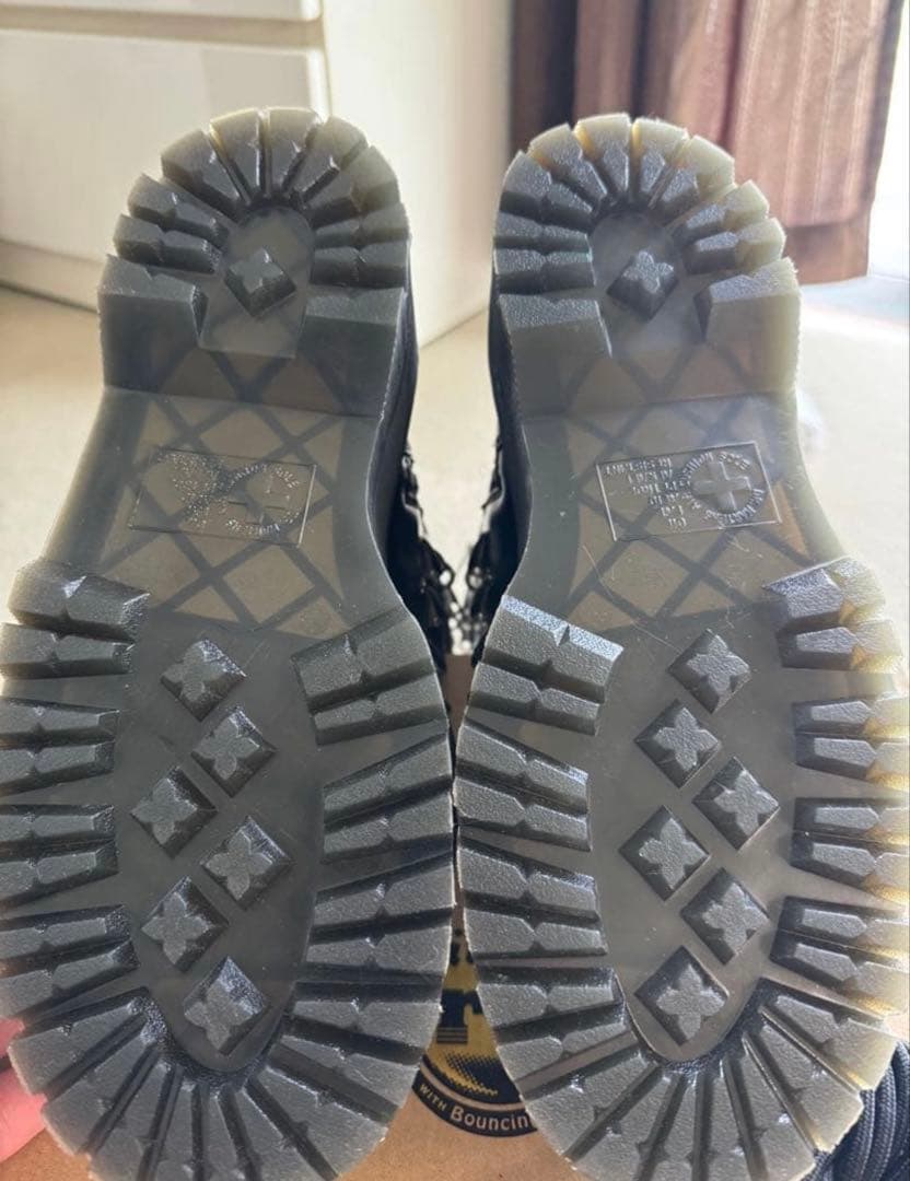 Dr. Martens スタッズ付きプラットフォームブーツ25cm