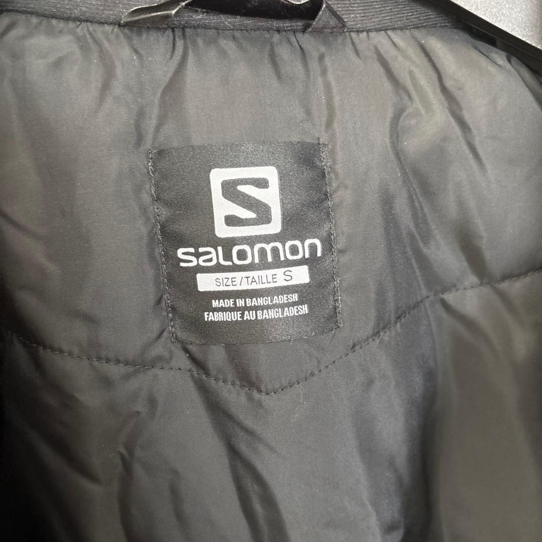 SALOMON サロモン　スキーウェア　スノボ　上下セット　Sサイズ　ネイビー