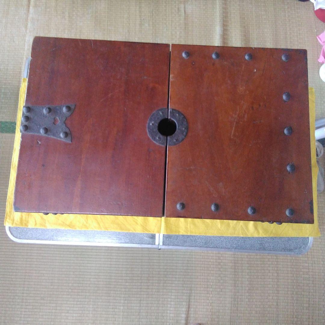 江戸時代の銭箱。