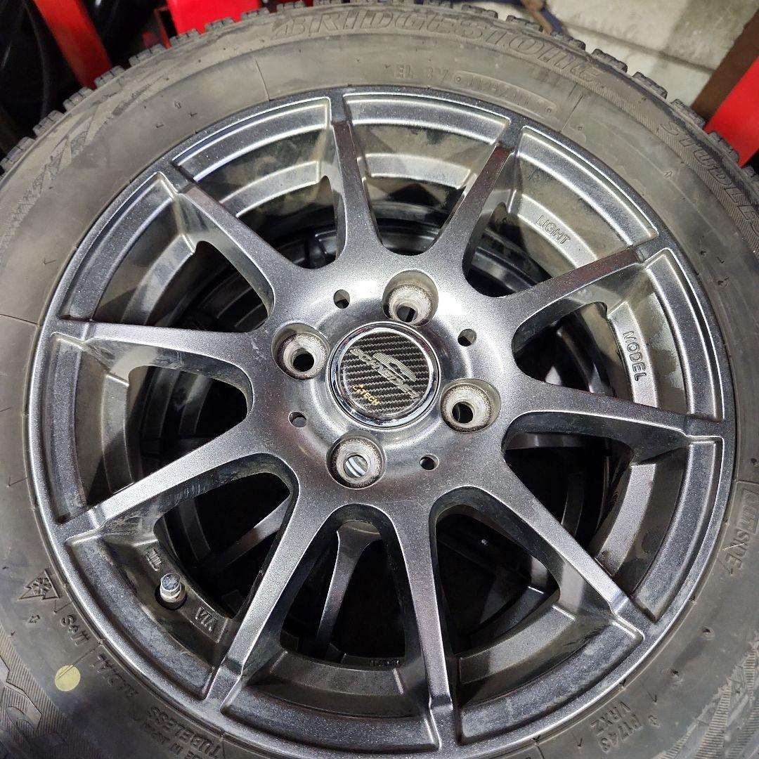 155/65R14　スタッドレス　外品アルミホイール付き　4本セット