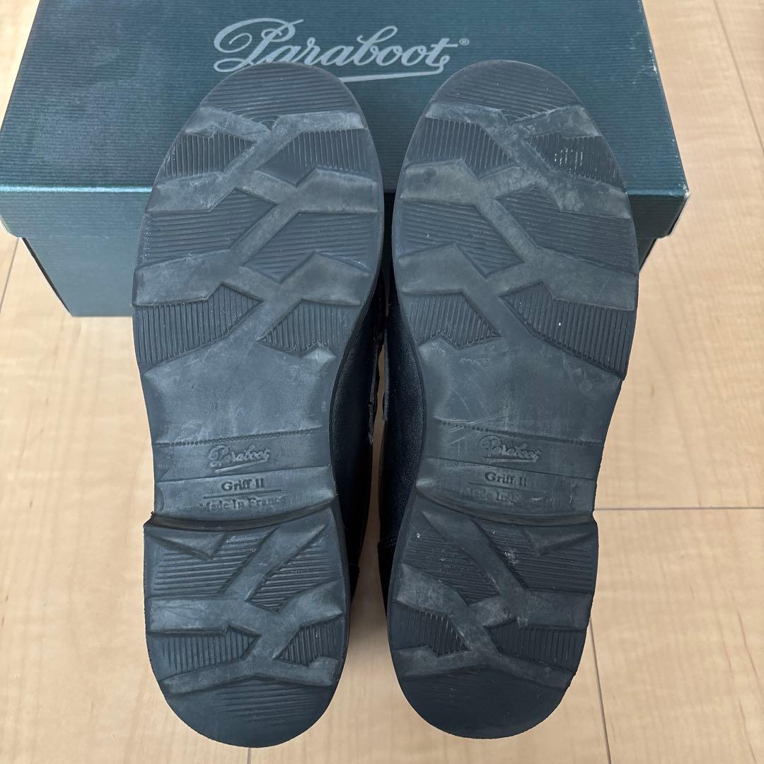 パラブーツ　オルセー　ブラック　3.5サイズ