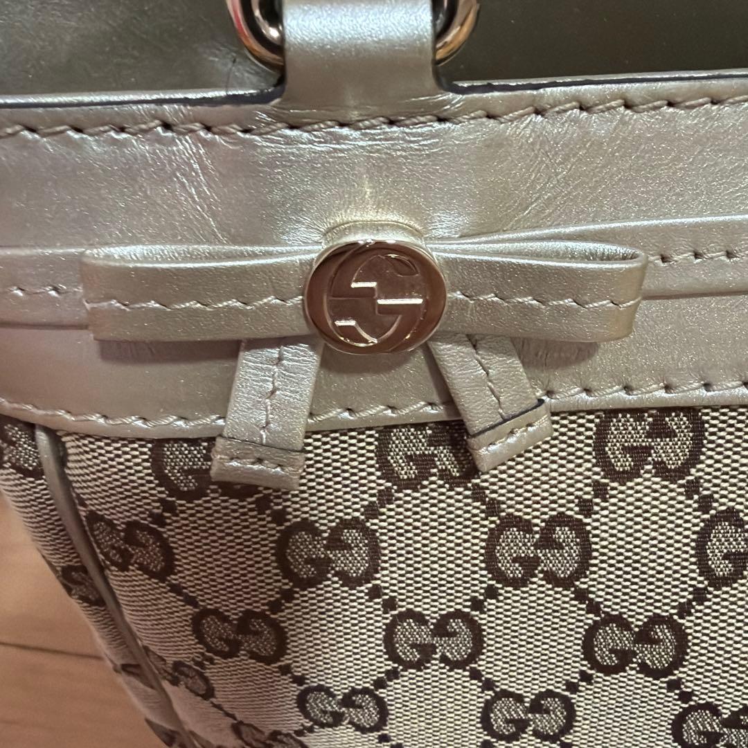 GUCCI GGキャンバス トートバッグ メイフェア　257061 グッチ