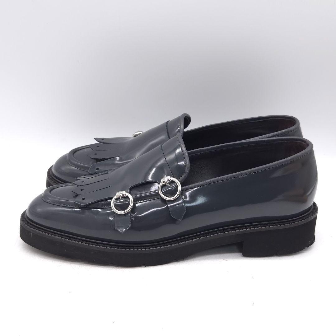 LUCA GROSSI ルカグロッシ ダブル モンクストラップ ローファー