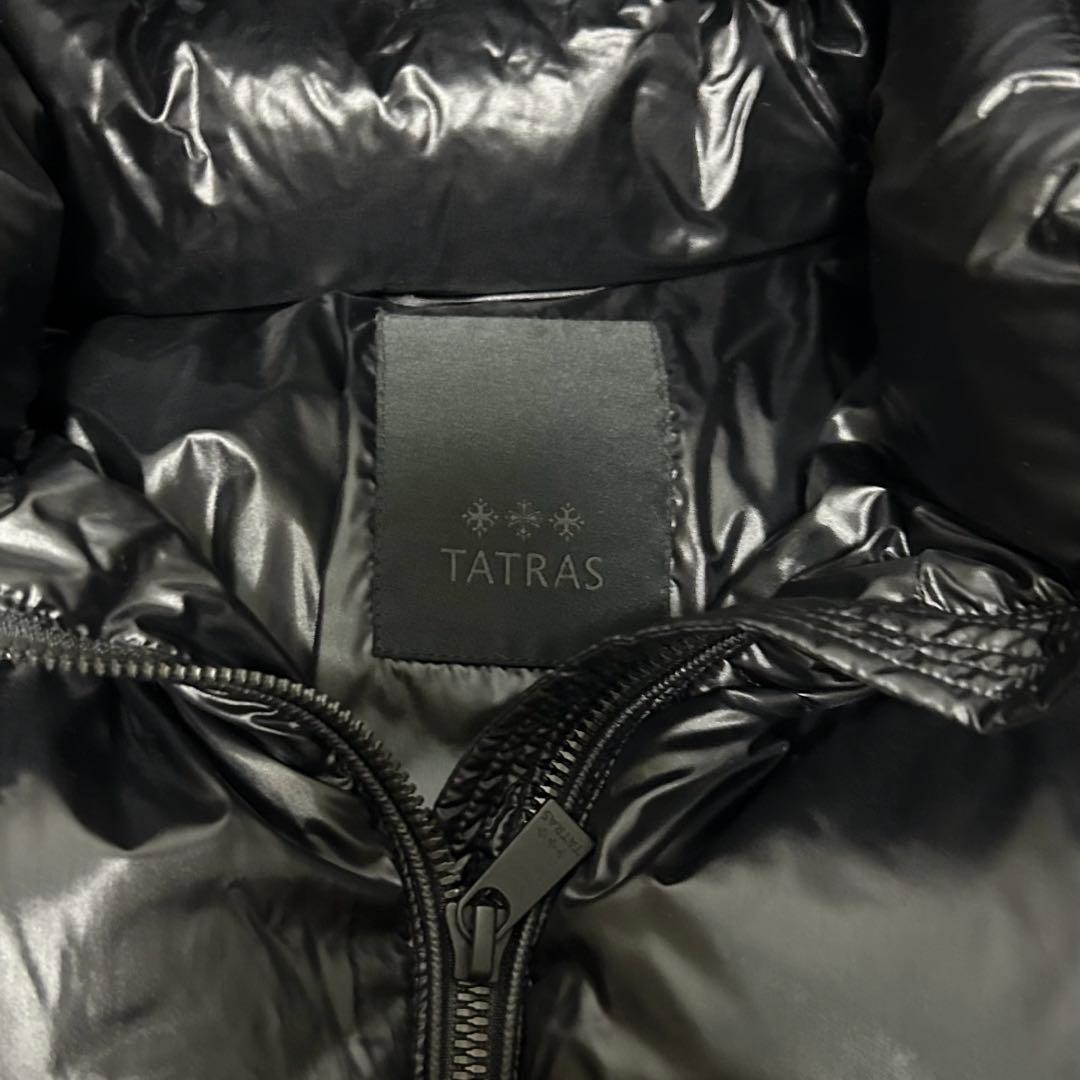すぐ届く　未使用級極美品　TATRAS　ベルボ　ダウンジャケット　ブラック　3
