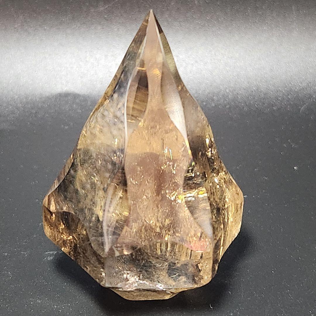 激レア！【新品】ゼウスクオーツ ★ スモーキーシトリン ★ 天然アイリス沢山