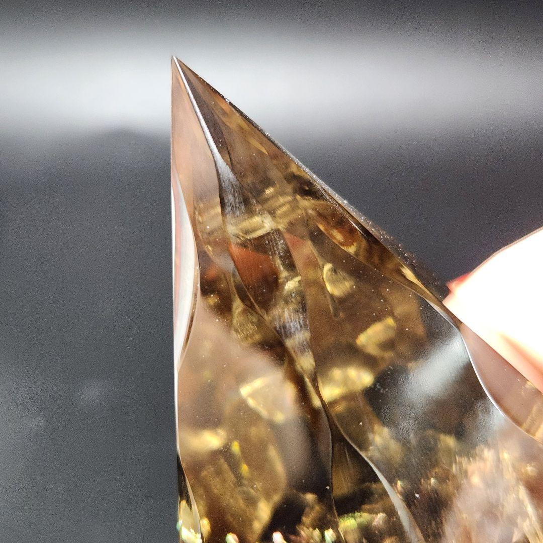 激レア！【新品】ゼウスクオーツ ★ スモーキーシトリン ★ 天然アイリス沢山