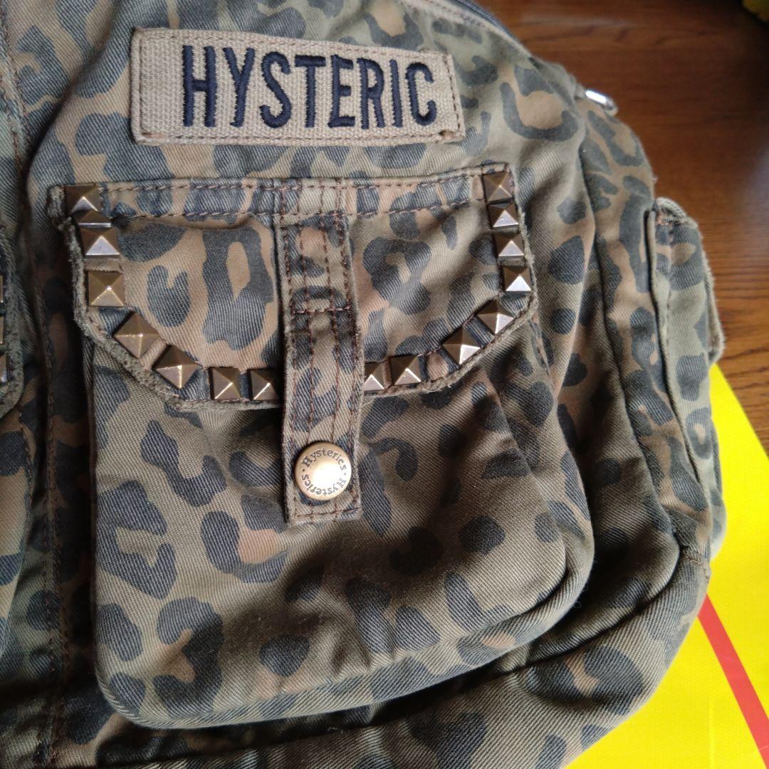 HYSTERIC GLAMOUR スタッズ付き 迷彩 ショルダーバッグ