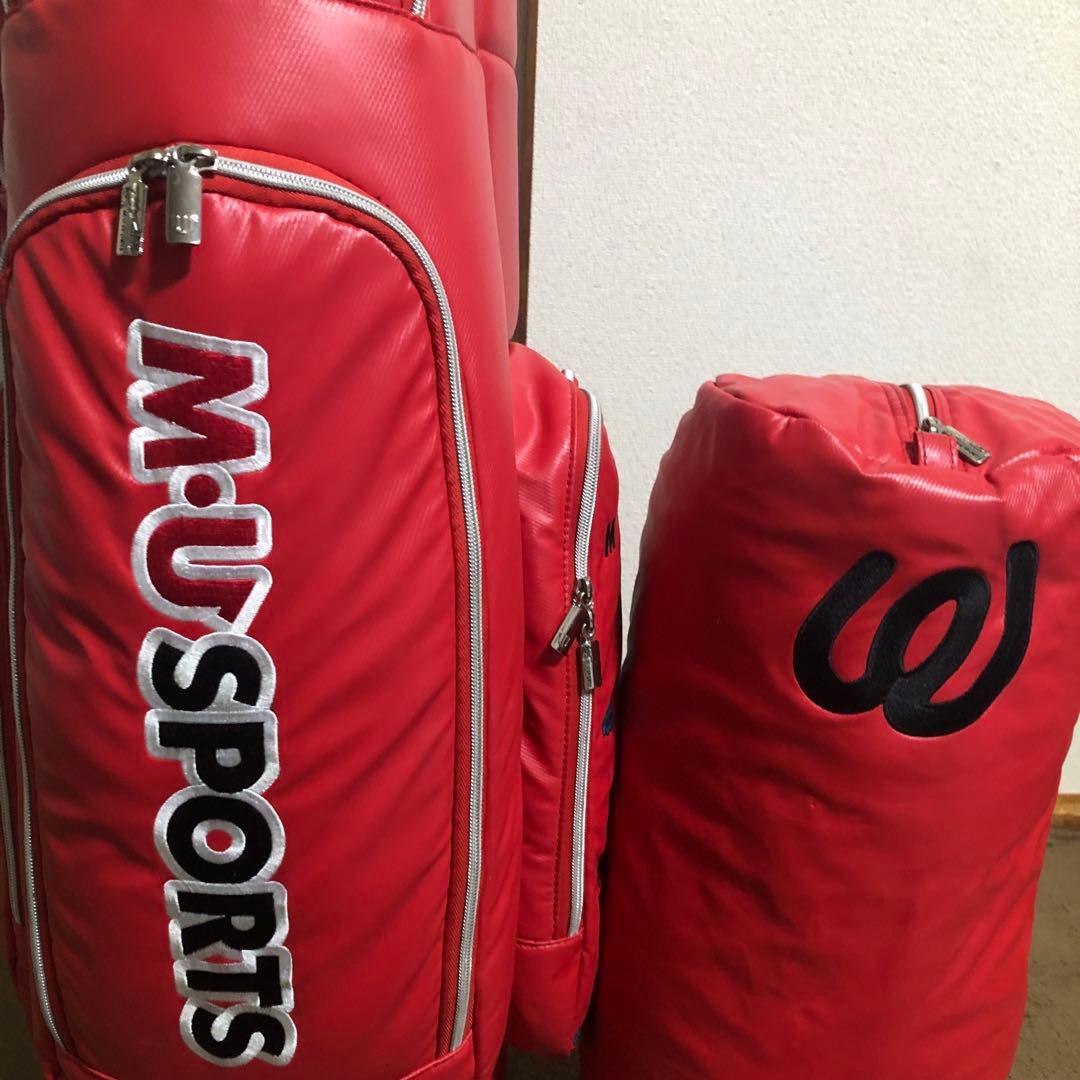 入手困難 ゴルフバッグ MUスポーツ ウエサコ 高級品 可愛いバッグ 比較的綺麗