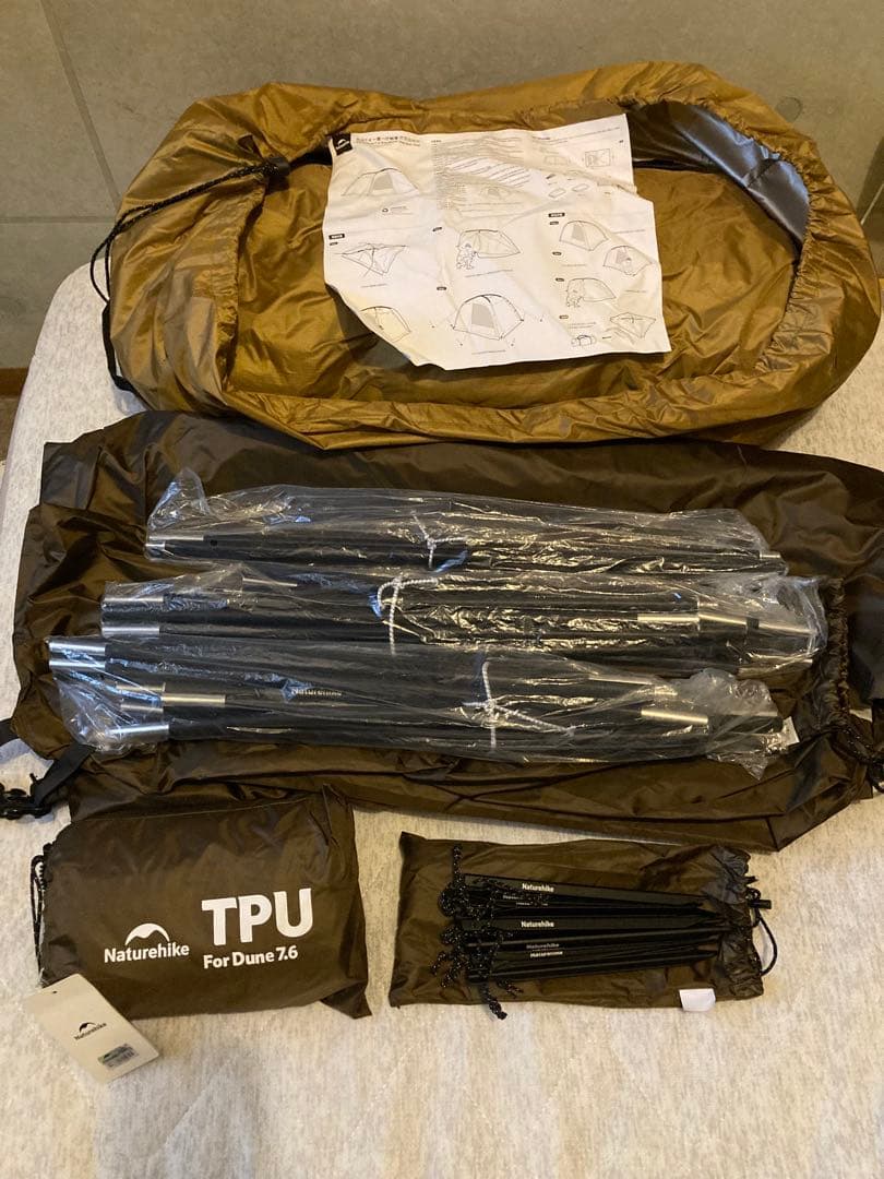 Naturehike Dune 7.6 ツールームテント （アップグレード）