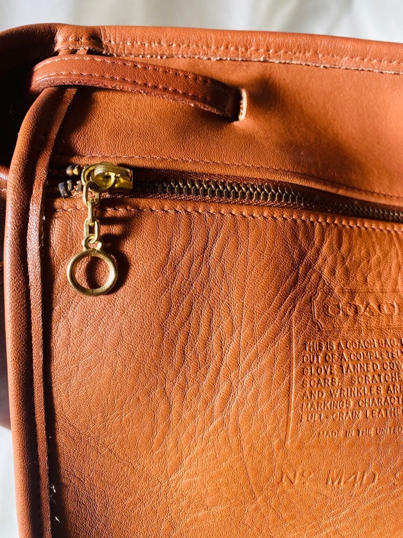 mi-kn 美品 COACH オールドコーチ 9929 巾着ショルダー