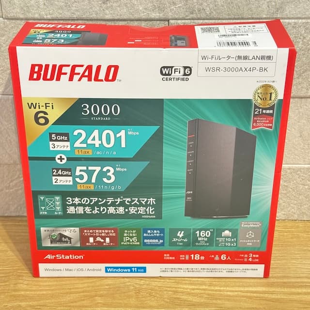WSR-3000AX4P-BK バッファロー buffalo
