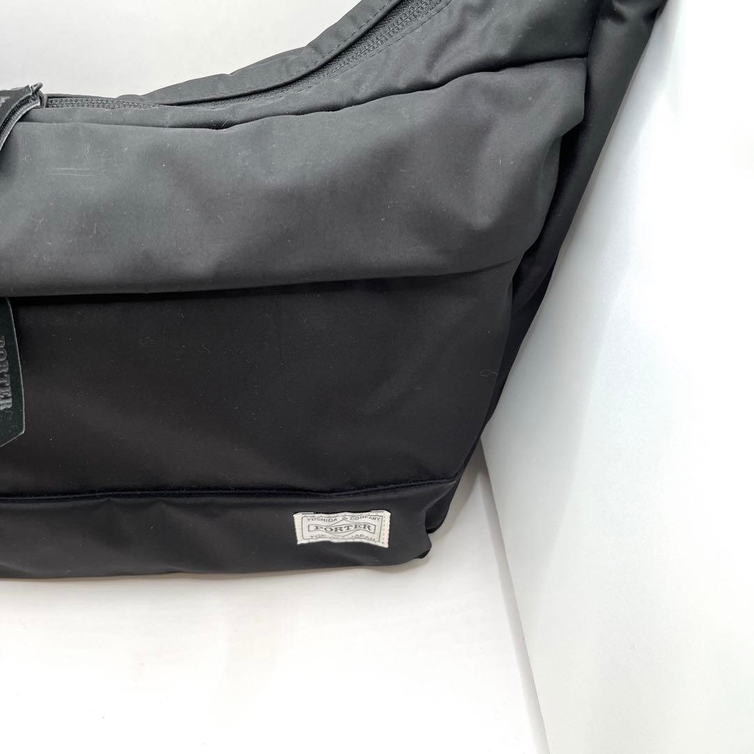 廃番品 美品　ポーター　ガール　ムース　MOUSSE L ブラック　ナイロン