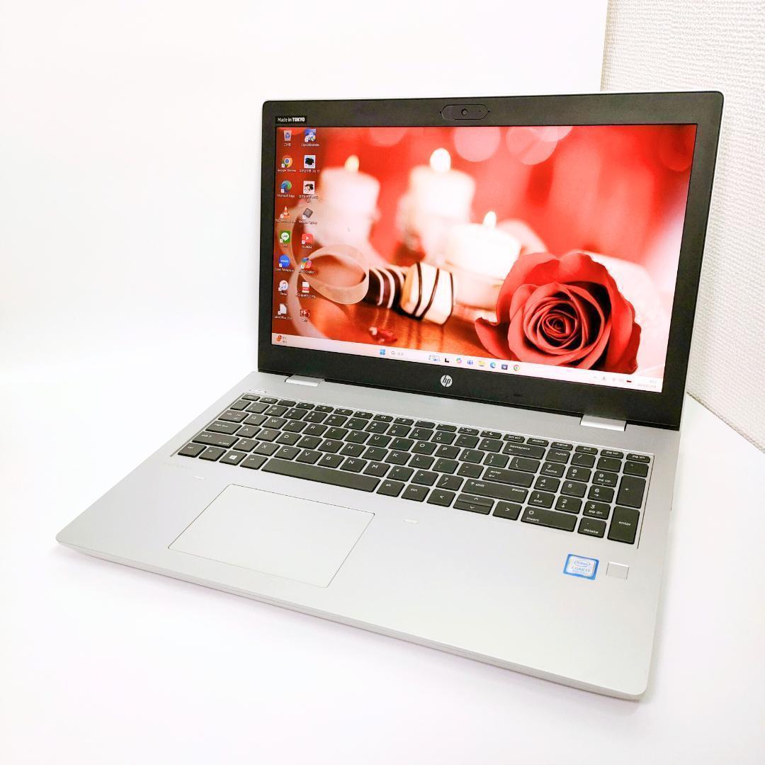 第8世代i7✨️SSD Windows11 DVD オフィス HPノートパソコン