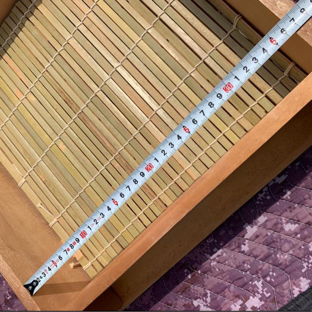 【テクニトロン】2段角型　せいろ　大型　木製　蒸篭　蒸し器