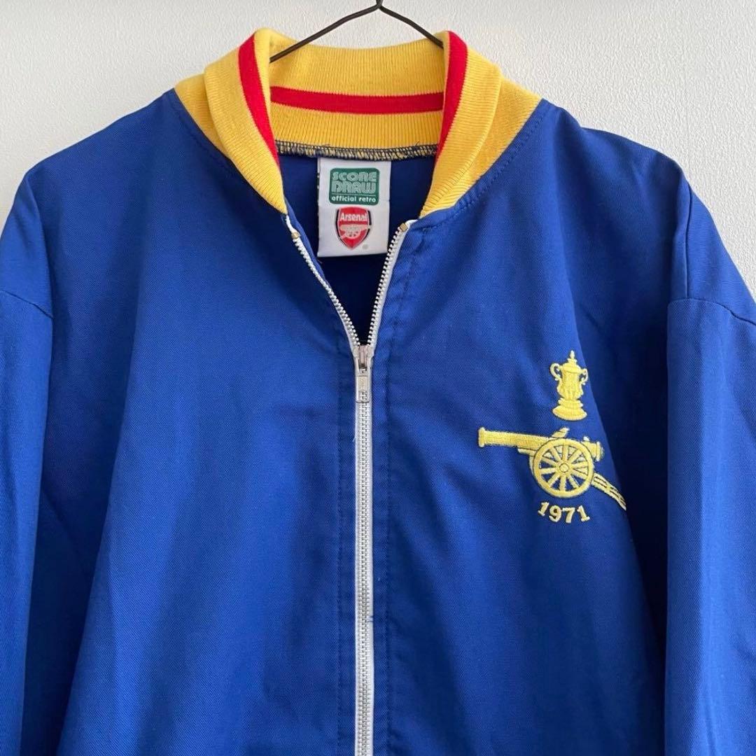 アーセナル　ジャージ　ジャケット　サッカー　ユニフォーム　シャツ　古着