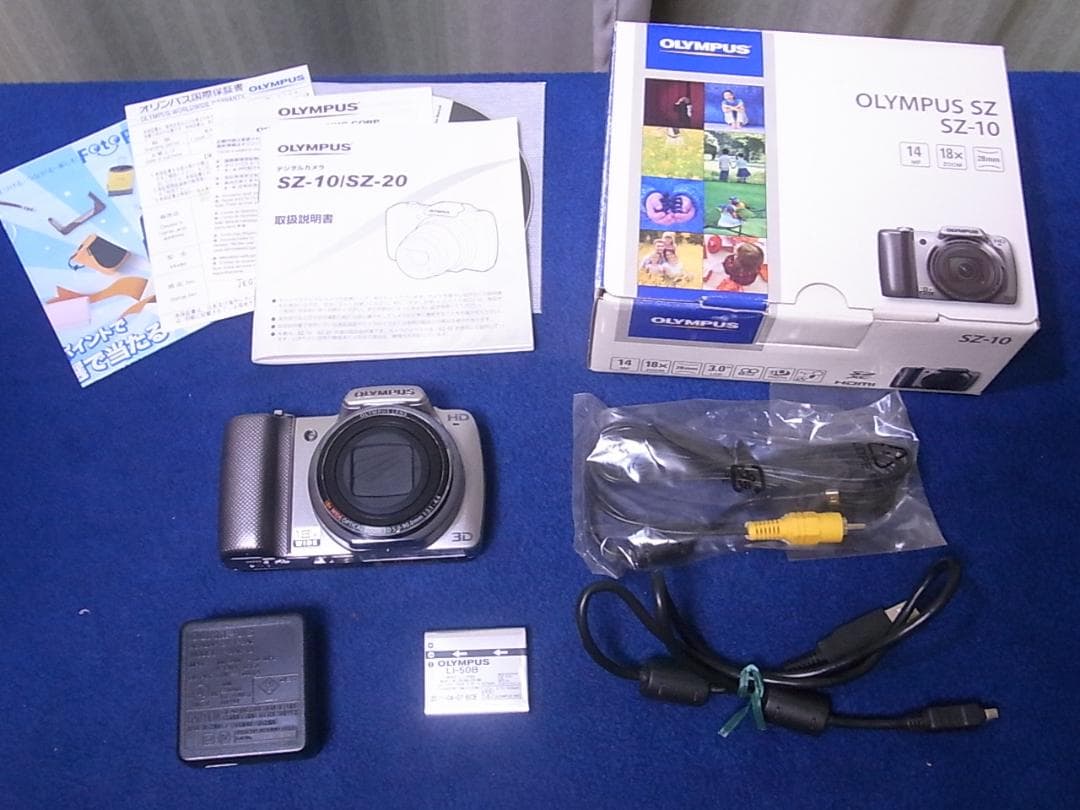 OLIMPUS オリンパス SZ-10 付属品有り 使用時間少