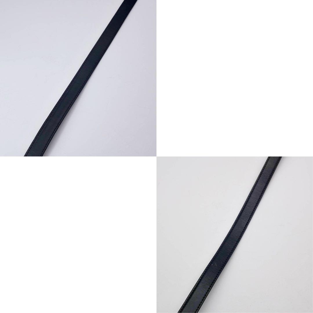 シャネル ココマーク　ベルト　ブラック　レザー　ゴールド　シルバー　レディース