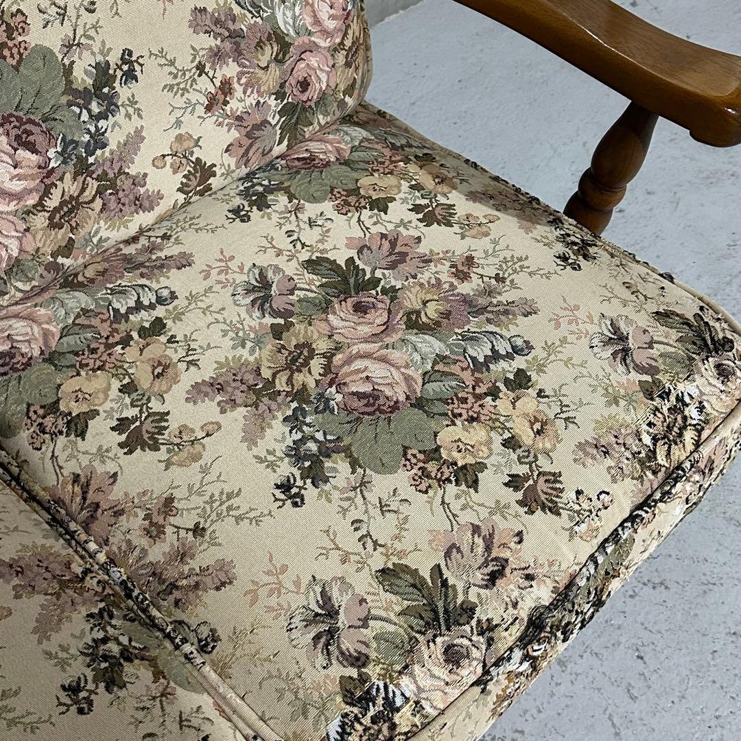 ✦80s✦KOSUGA コスガ家具 2人掛けソファ｜昭和ヴィンテージ ゴブラン織