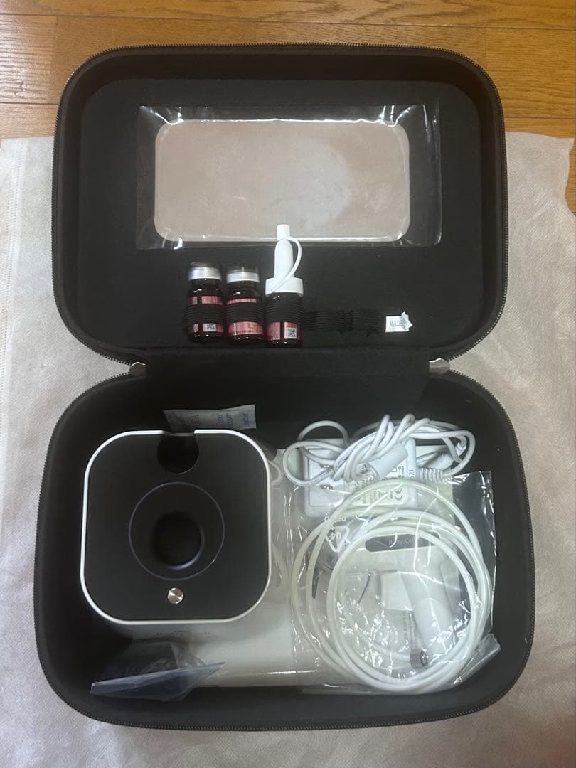 ルビーセル 美顔器 エアブラシ スカルプエアブラシ 付属品 美容液付き