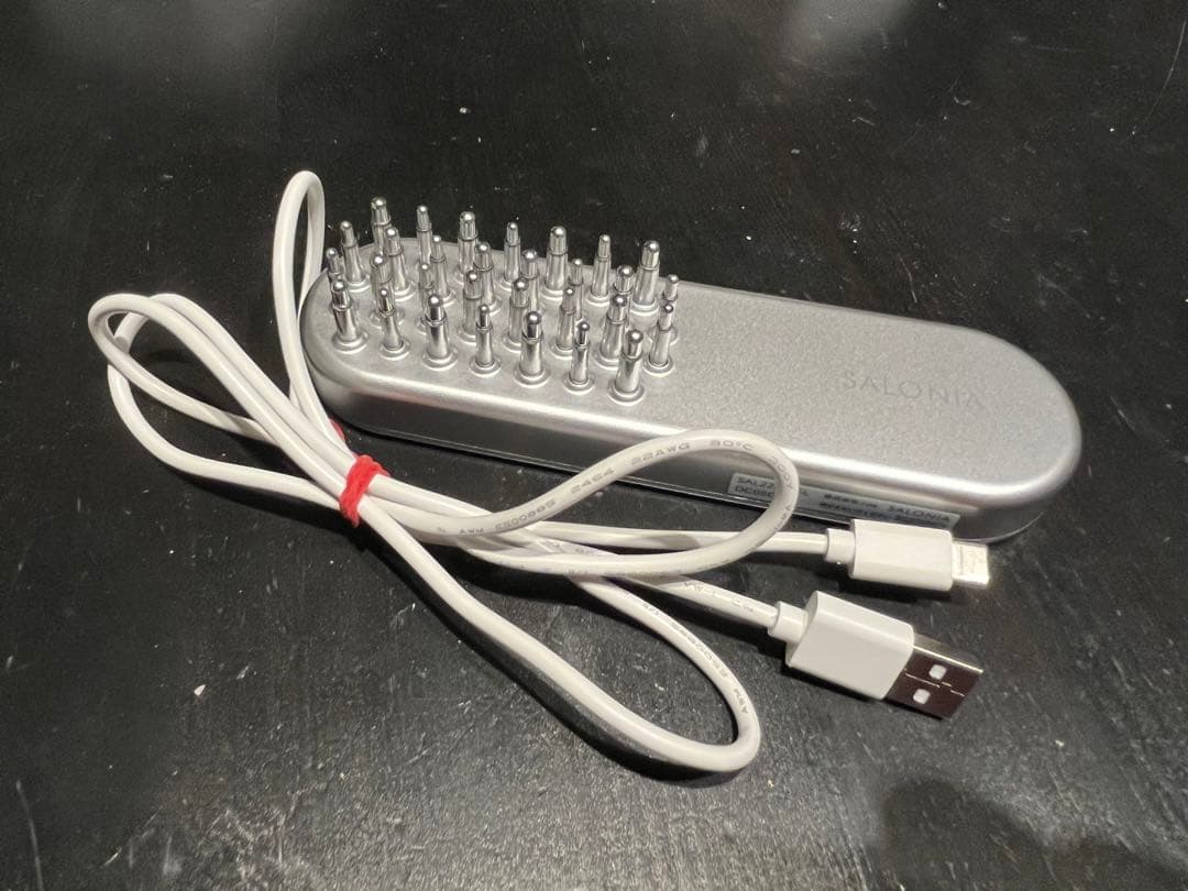 【美品】SALONIA（サロニア） 電気ブラシ／EMSリフトブラシ